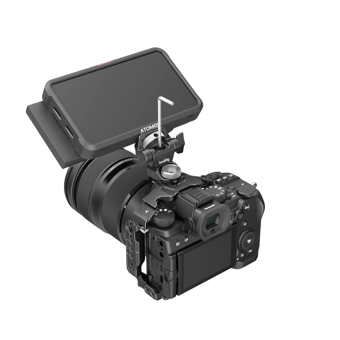SmallRig Swivel and Tilt Adjustable Monitor Mount with ARRI-Style Mount 2903B