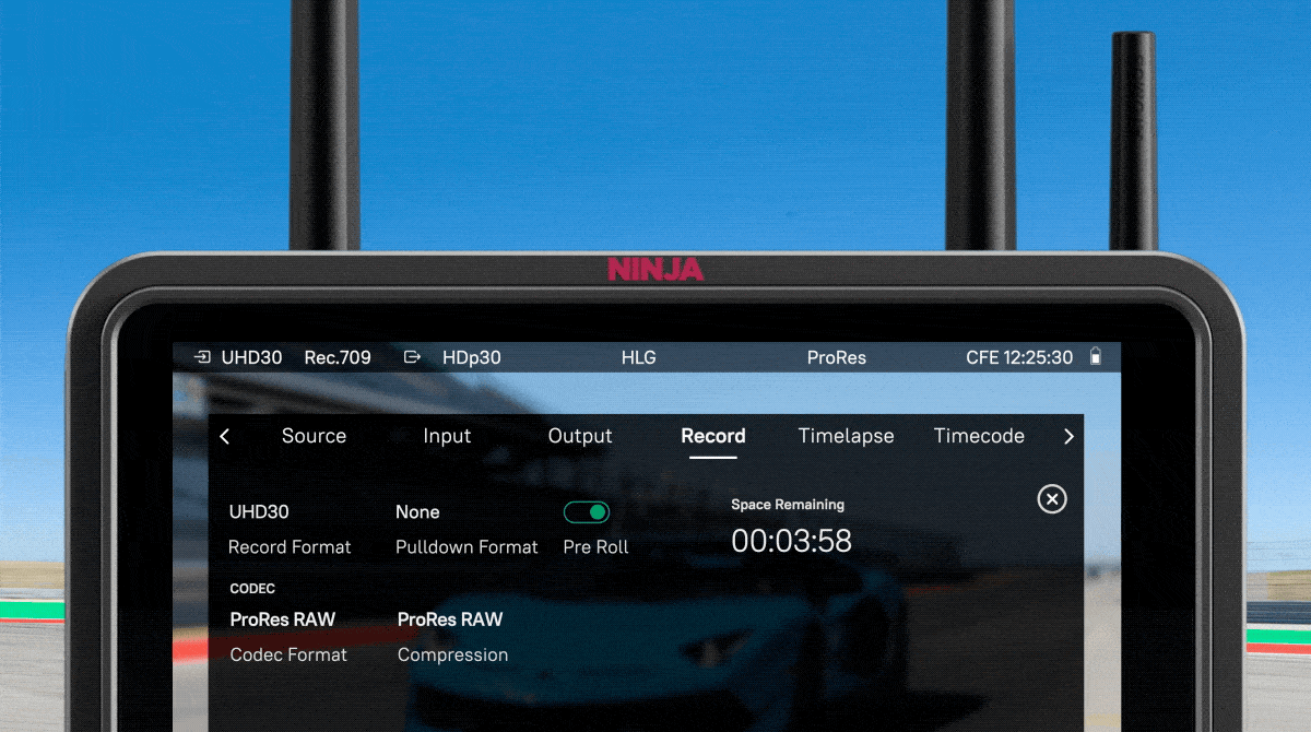Atomos Ninja TX GO 5.2" HDMI & Wi-Fi Monitor-Recorder