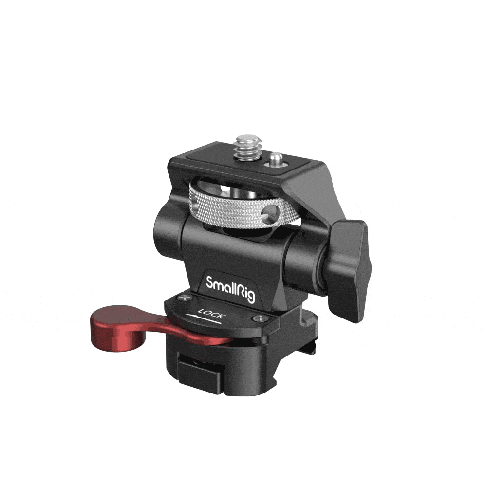 SmallRig Swivel and Tilt Adjustable Monitor Mount with NATO Clamp Mount 2906B
