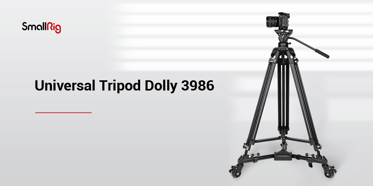 SmallRig Universal Tripod Dolly 3986