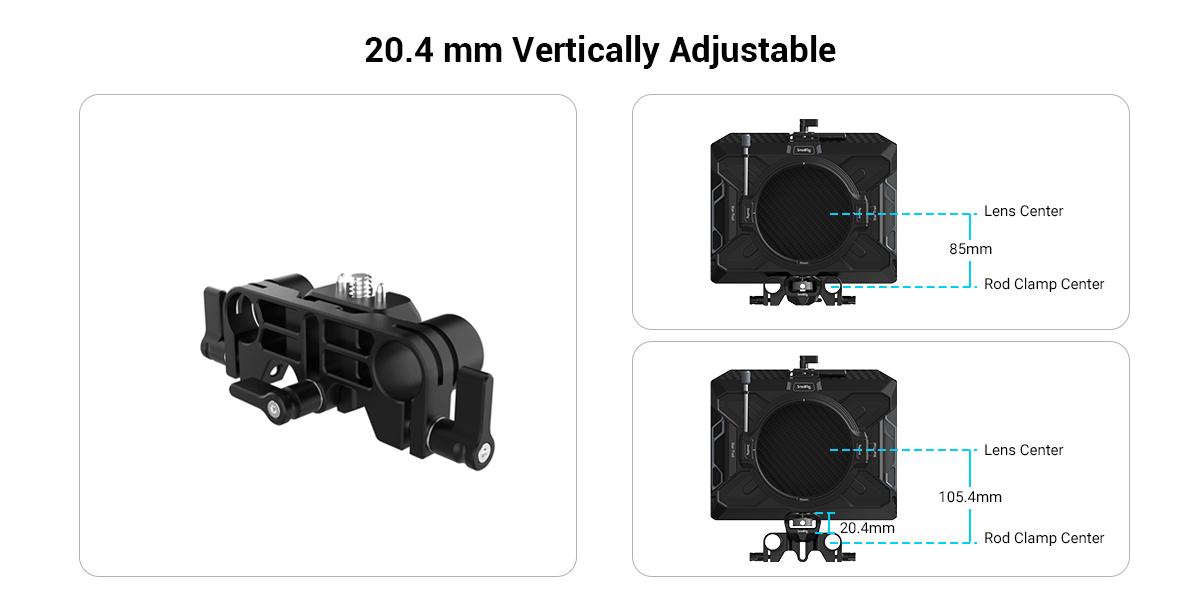 SmallRig 15mm LWS Support 3652