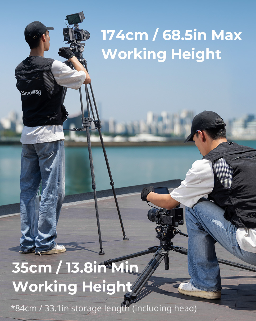 SmallRig AD-50 Max Video Carbon Fiber Tripod 5201