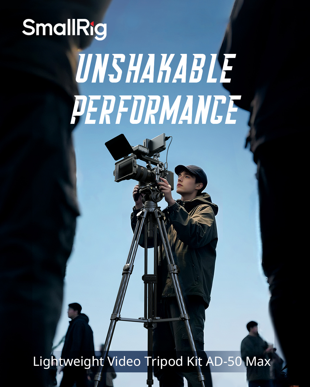 SmallRig AD-50 Max Video Carbon Fiber Tripod 5201